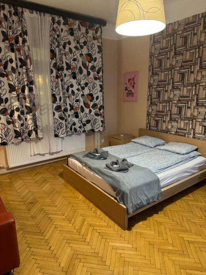 Lanchid Castle Side Red And Blue Apartment Будапеща Екстериор снимка